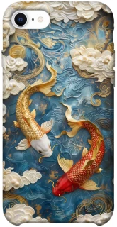 Чехол на Apple iPhone SE (2020) Koi carp фото 1 из 1