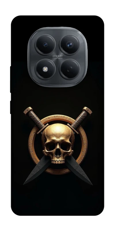 Чохол на Xiaomi Redmi Note 15 Pro 4G Golden Skull фото 1 з 1