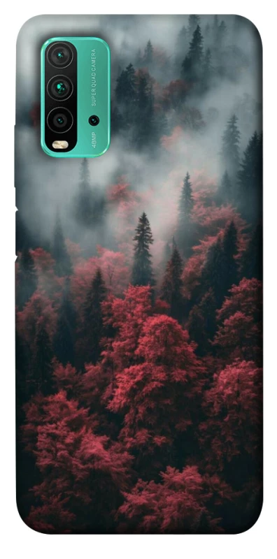 Чохол на Xiaomi Redmi Note 9 4G / Redmi 9 Power Red Wood фото 1 з 1