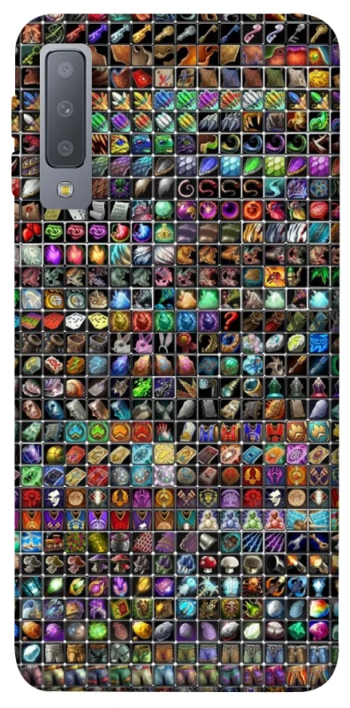 Чохол на Samsung A750 Galaxy A7 (2018) Inventory menu ver.1 фото 1 з 1