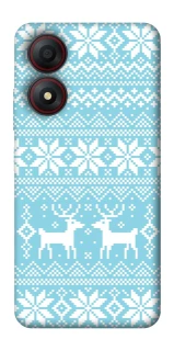 Чохол на ZTE Blade A34 4G Новорічний v10 фото 1 з 1