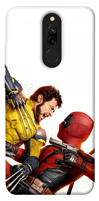 Чохол на Xiaomi Redmi 8 Deadpool and Wolverine фото 1 з 1