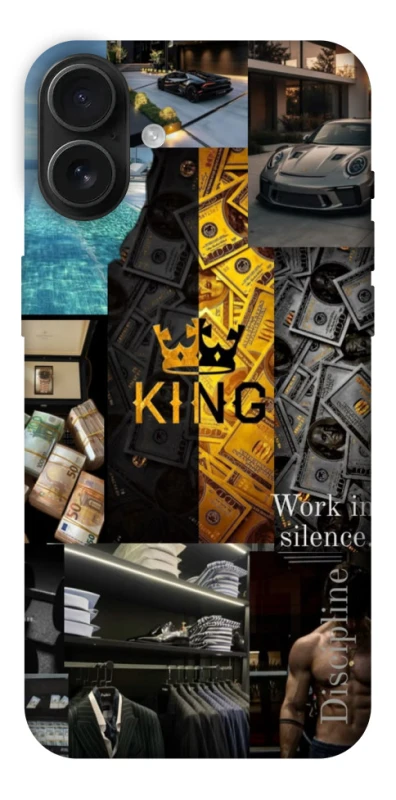 Чохол на Apple iPhone 16 Plus King collage фото 1 з 1