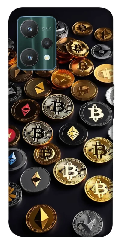 Чехол на Realme 9 Pro Many coins фото 1 из 1