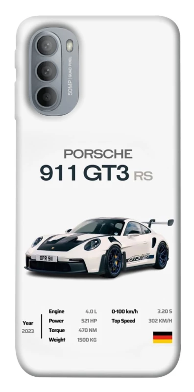 Чехол на Motorola Moto G31 Porsche 911 GT3 фото 1 из 1