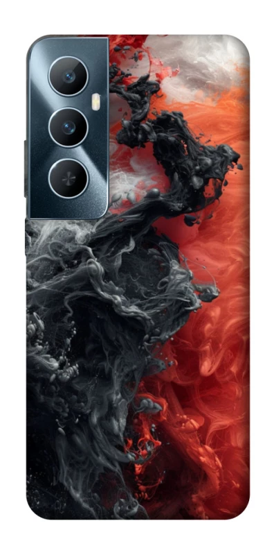 Чохол на Realme C65 4G Black and Red фото 1 з 1