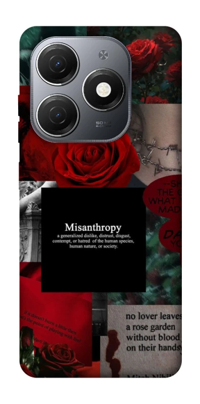 Чехол на TECNO Spark 20 Misanthropy фото 1 из 1