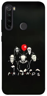 Чехол на Xiaomi Redmi Note 8T Horror Friends фото 1 из 1