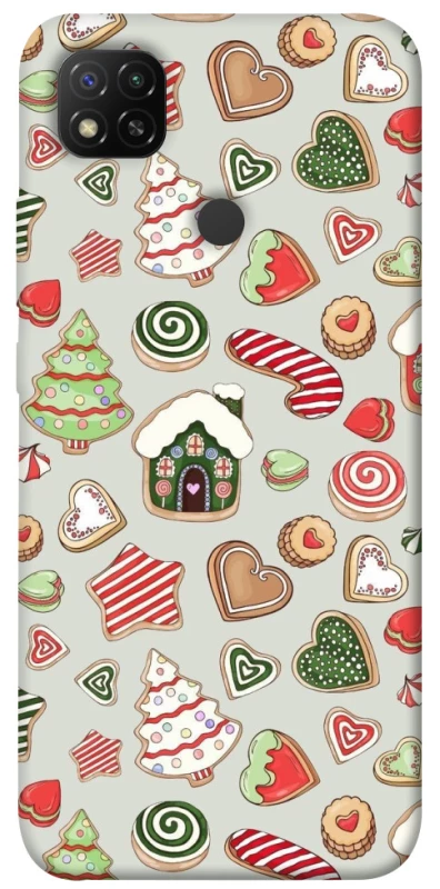 Чохол на Xiaomi Redmi 9C Новорічний v7 фото 1 з 1