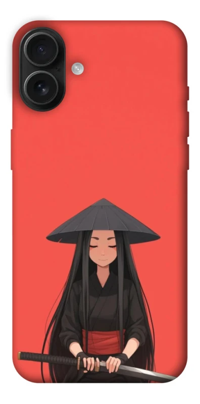 Чохол на Apple iPhone 16 Plus Red samurai фото 1 з 1