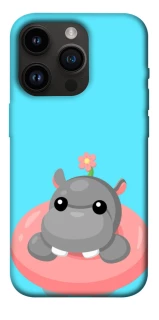 Чехол на Apple iPhone 14 Pro (6.1") Adopt Me Hippo Floatie фото 1 из 1