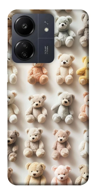 Чохол на Xiaomi Poco C65 Teddy Bears фото 1 з 1