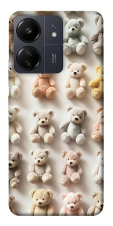 Чохол на Xiaomi Poco C65 Teddy Bears фото 1 з 1
