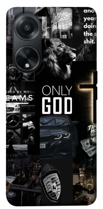 Чохол на Oppo A58 4G Only God фото 1 з 1