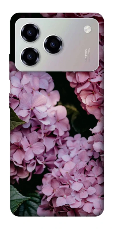 Чохол на ZTE Blade A76 Рожеві гартензії фото 1 з 1