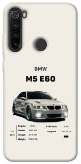 Чохол на Xiaomi Redmi Note 8T BMW M5 E60 фото 1 з 1