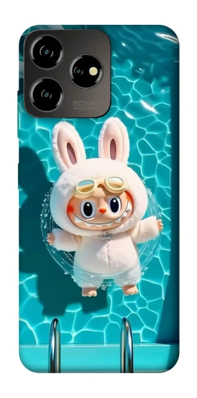 Чохол на ZTE Blade V50 Design 4G Labubu in the pool ver.2 фото 1 з 1