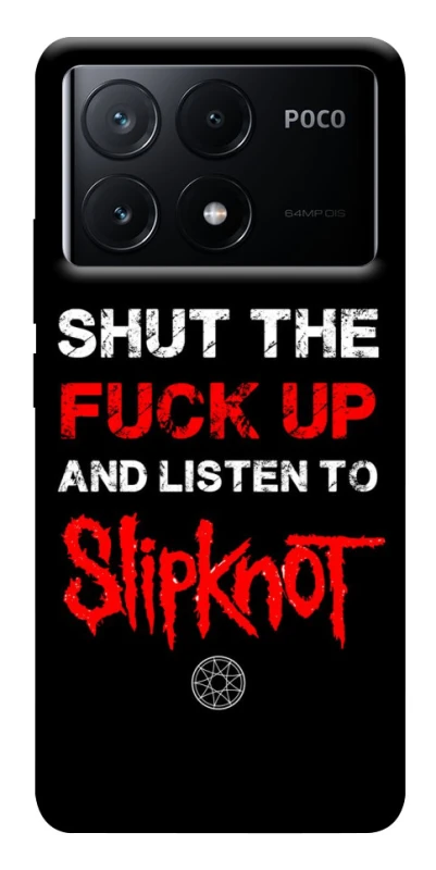 Чохол на Xiaomi Poco X6 Slipknot vibes фото 1 з 1