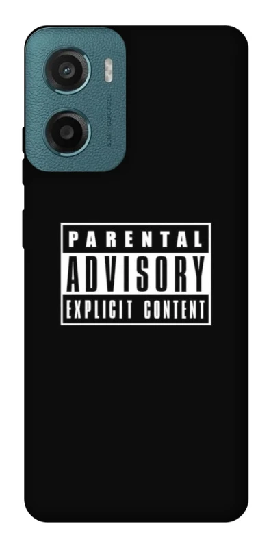 Чохол на Motorola Moto G06 Parental Advisory Label фото 1 Чохол на Motorola Moto G06 Parental Advisory Label фото 1 з 1