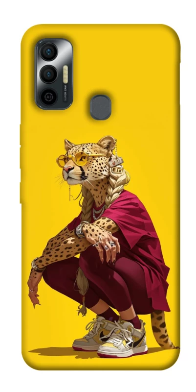 Чохол на TECNO Spark 7 Ягуар фото 1 з 1
