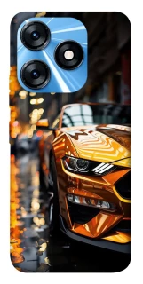 Чохол на TECNO Spark 10 Golden sports car фото 1 з 1