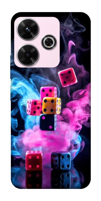 Чехол на Xiaomi Redmi 13 4G Игральные кости фото 1 из 1