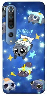 Чехол на Xiaomi Mi 10 / Mi 10 Pro Pebble kitten stars фото 1 из 1