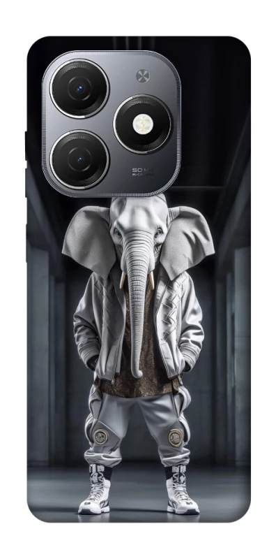 Чехол на TECNO Spark 20 Слон v2 фото 1 из 1