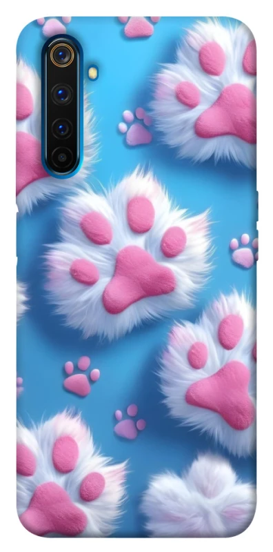 Чохол на Realme 6 Pro Cat paw фото 1 з 1