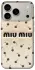 Чехол на Apple iPhone 18 Pro Miu Miu фото 2 из 2