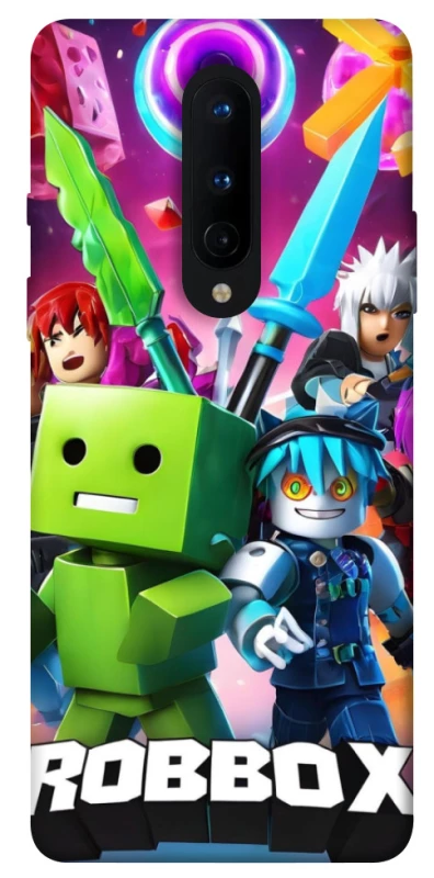 Чохол на OnePlus 8 Roblox gaming heroes фото 1 з 1