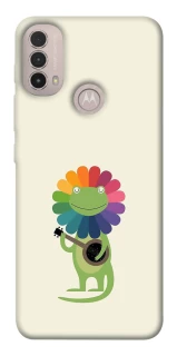 Чохол на Motorola Moto E40 Rainbow lacosta фото 1 з 1