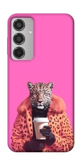 Чехол на Samsung Galaxy M35 Леопард с кофе фото 1 из 1