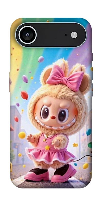 Чохол на Apple iPhone 17 Air (6.5") Labubu rainbow фото 1 з 1