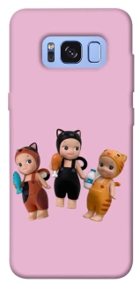 Чохол на Samsung G950 Galaxy S8 Cat Cafe Trio фото 1 з 1