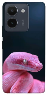 Чехол на Vivo Y36 Розовая Змея фото 1 из 1