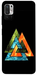 Чехол на Xiaomi Redmi Note 10 5G Валькнут v4 фото 1 из 1