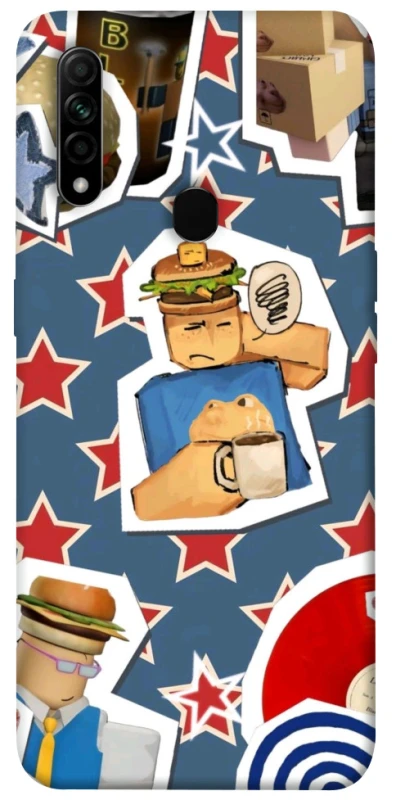 Чохол на Oppo A31 Roblox v2 фото 1 з 1