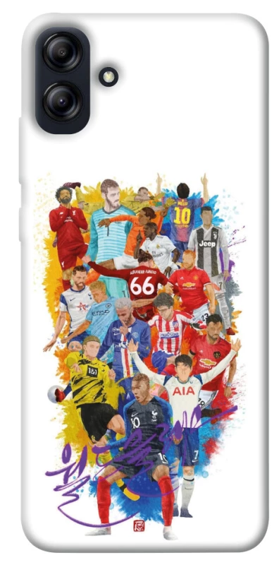 Чехол на Samsung Galaxy A04e Football Abstract v2 фото 1 из 1