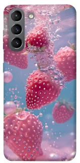 Чохол на Samsung Galaxy S21 Полуниця в воді фото 1 з 1