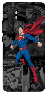 Чехол на Xiaomi Mi Note 10 Lite superman comics фото 1 из 1