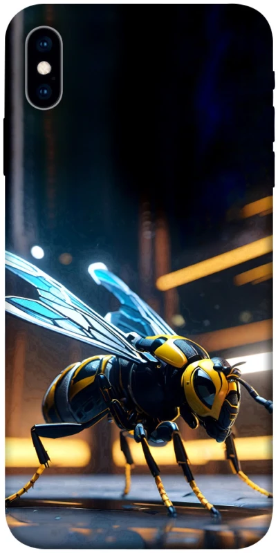 Чехол на Apple iPhone X (5.8") Cyber ​​wasp фото 1 из 1