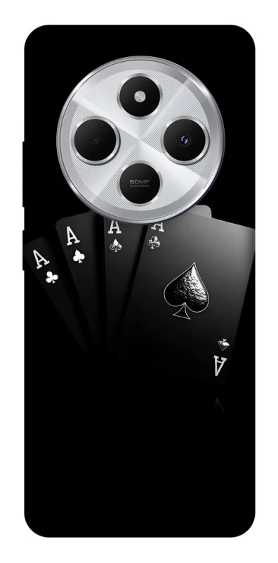Чохол на Xiaomi Redmi 14C / Poco C75 Black Cards фото 1 з 1