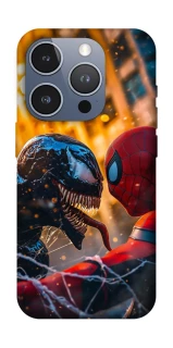 Чехол на Apple iPhone 16 Pro Venom vs Spiderman фото 1 из 1
