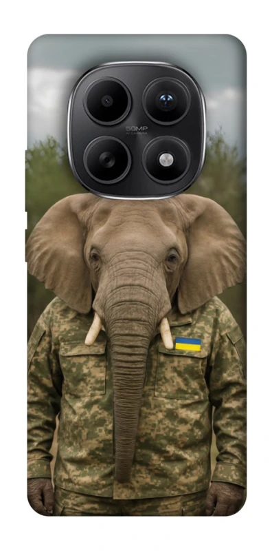 Чохол на Xiaomi Redmi Note 15 5G Слон захисник фото 1 з 1