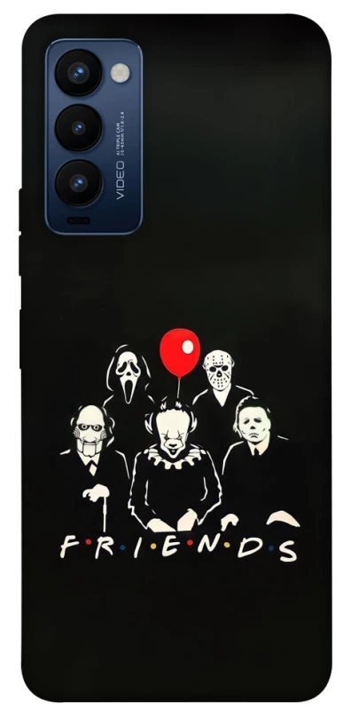 Чехол на TECNO Camon 18 Horror Friends фото 1 из 1
