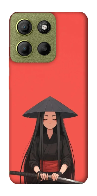 Чохол на Motorola Moto G15 4G Red samurai фото 1 з 1