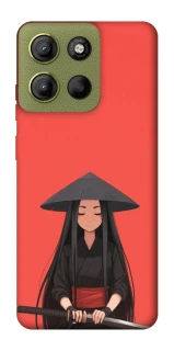 Чехол на Motorola Moto G15 4G Red samurai фото 1 из 1