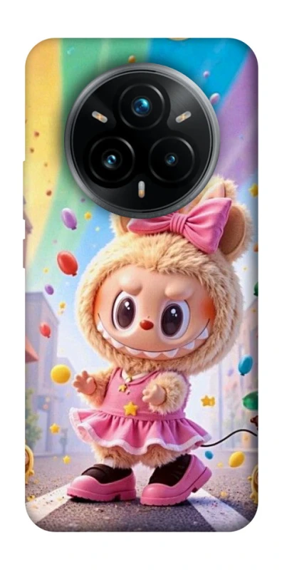 Чохол на Realme 14 Pro+ Labubu rainbow фото 1 з 1