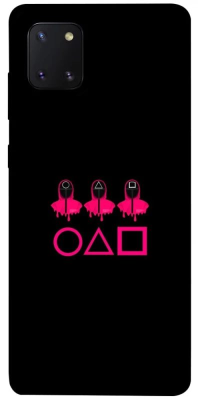 Чехол на Samsung Galaxy Note 10 Lite (A81) squid game v3 фото 1 из 1